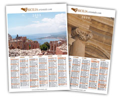 Calendario 2008 Sicilia