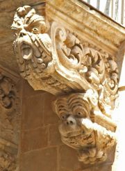 Balcone di Via Nicolaci - dettaglio