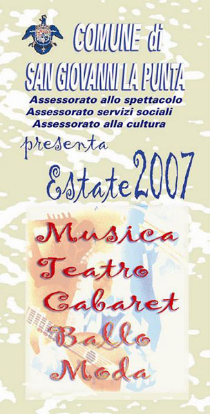 Programma San Giovanni La Punta 2007