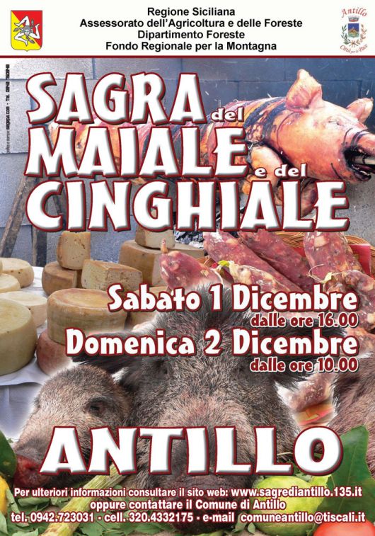Sagra del maiale e del cinghiale di Antillo