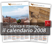 Scarica il calendario Sicilia 2008