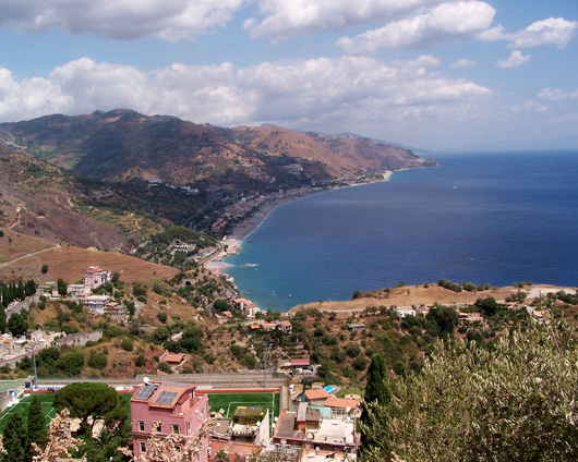 Taormina, panorama