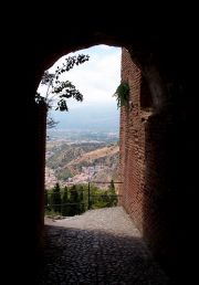 Taormina, l'antico teatro, scorcio